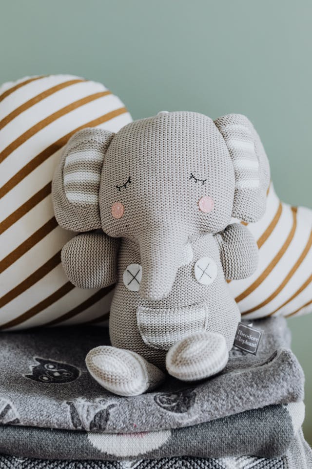 soft toy elephant